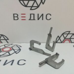 Крюк сварной. Габаритные размеры 10х85х120мм. Нержавеющая сталь