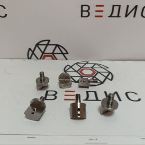 Деталь - держатель ножа. Материал нержавеющая сталь.